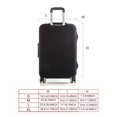 thumbnail image 2 of Spandex Travel Luggage Cover Suitcase Protector Bag Fits 20-32 Inch Luggage Fit 32 inch, 2 of 4