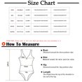 thumbnail image 3 of Fesfesfes Women's Bodysuit Chest Cushion Comfortable Shapewear Out Bra Underwear Corset Body Shaper or, 3 of 8