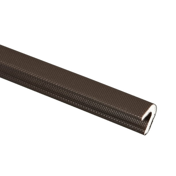 Burlete Sellado Tira, 12mm x 9mm x 6,5 Metros Largo Autoadhesivo Respaldo Sellos Espuma Sellado Tiras Puertas Burletes para Puertas/Ventanas, Marrón