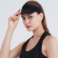 thumbnail image 4 of Gorra deportiva de verano, absorbente del sudor, transpirable, con protección solar, de secado rápido, gorra con parte superior vacía, gorras con diadema para hombre y mujer, 4 of 5