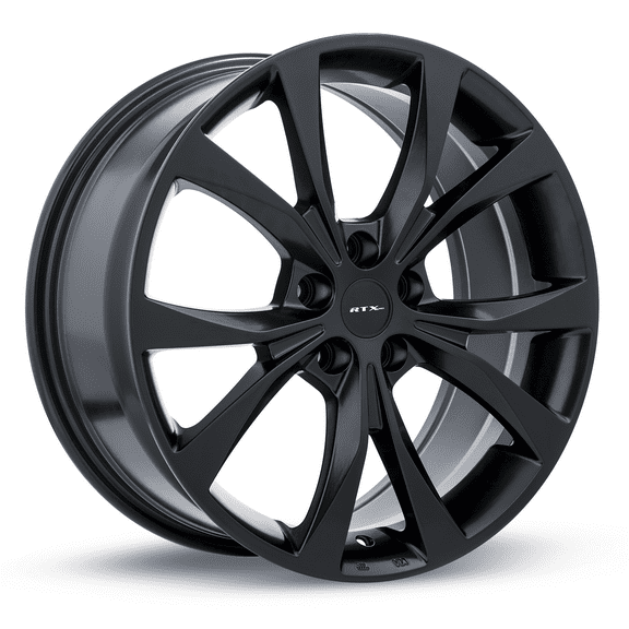 RTX Flint 18x8 5x108 ET42 CB63.4 Satin Black Wheel