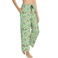 thumbnail image 2 of Sigee Spring Gnomes Print Women's Soft Pajama Pants - Breathable and Comfortable Lounge Sleep Bottoms with Elastic Waistband and Pockets-XX-Large, 2 of 9