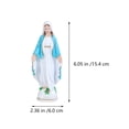 thumbnail image 6 of 3 Pcs Our up Roman Catholic Virgin Mary Sculpture, 6 of 6