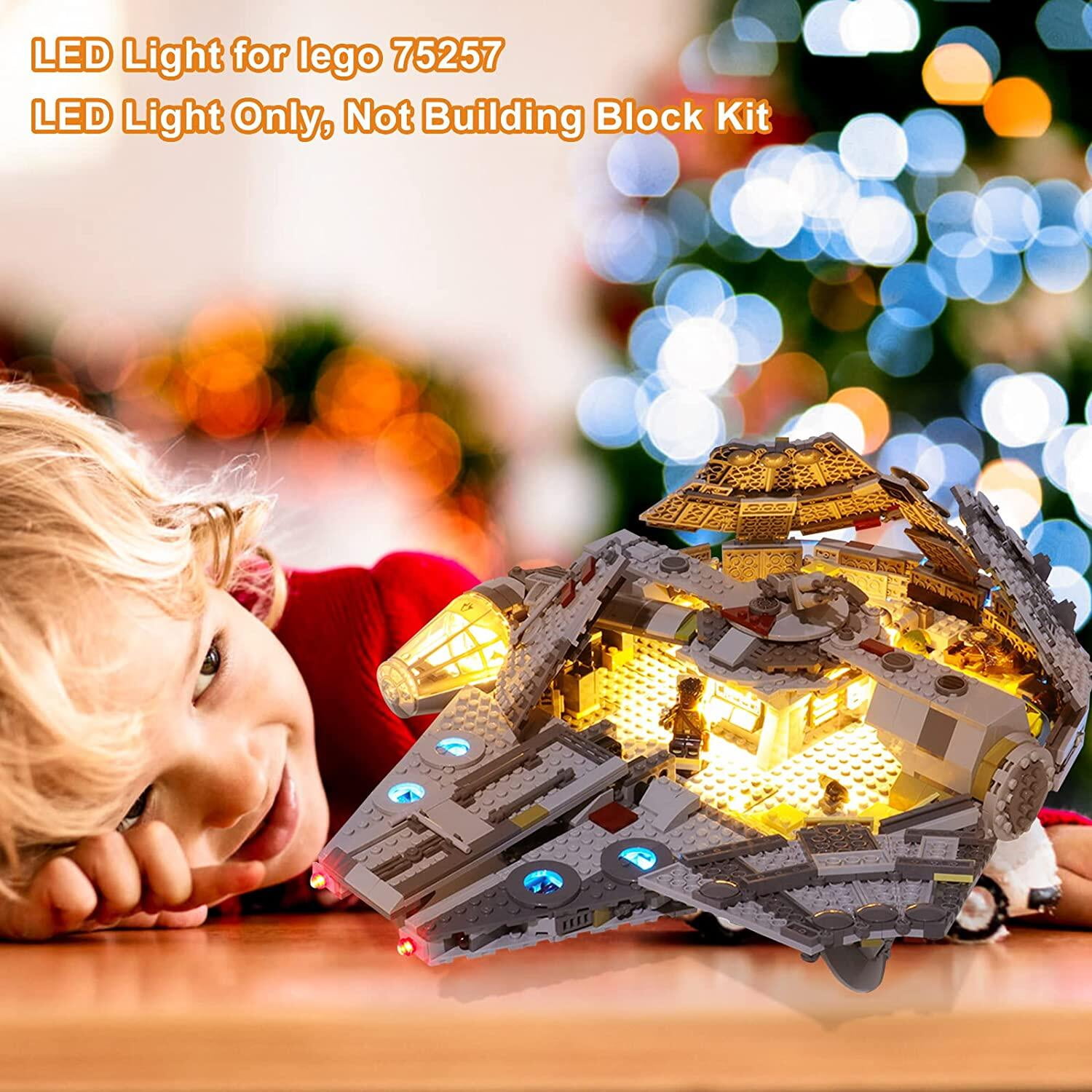 Labymos LED Light for Lego Millennium Falcon 75257 Model Design and Configuration Compatible with Model 75257 Walmart