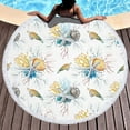 thumbnail image 2 of Hwkond Beach Towels Oversized Round Printed Microfiber Beach Towel Super Lightweight Colorful Bath Towel Sandproof Beach Blanket Beach Mat Multi-Purpose Towel For Travel Swimming Pool on Clearance, 2 of 6