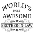 thumbnail image 3 of CafePress - World's Most Awesome Brother In Law Large Mug - 15 oz Ceramic Large White Novelty Mug, 3 of 4