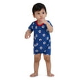 thumbnail image 4 of Disney Mickey Mouse Baby Boy Rompers, 2-Pack, Sizes 0-24 Months, 4 of 11
