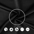 thumbnail image 5 of 2-Pack 22 Momme Mulberry Silk Washable Pillowcases, Queen, Black, 5 of 8