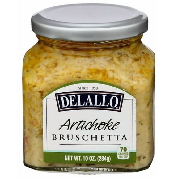 (Pack of 6) Delallo Bruschetta Artichoke 10 oz