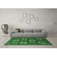 thumbnail image 3 of Ahgly Company Indoor Rectangle Oriental Emerald Green Industrial Area Rugs, 8' x 10', 3 of 4
