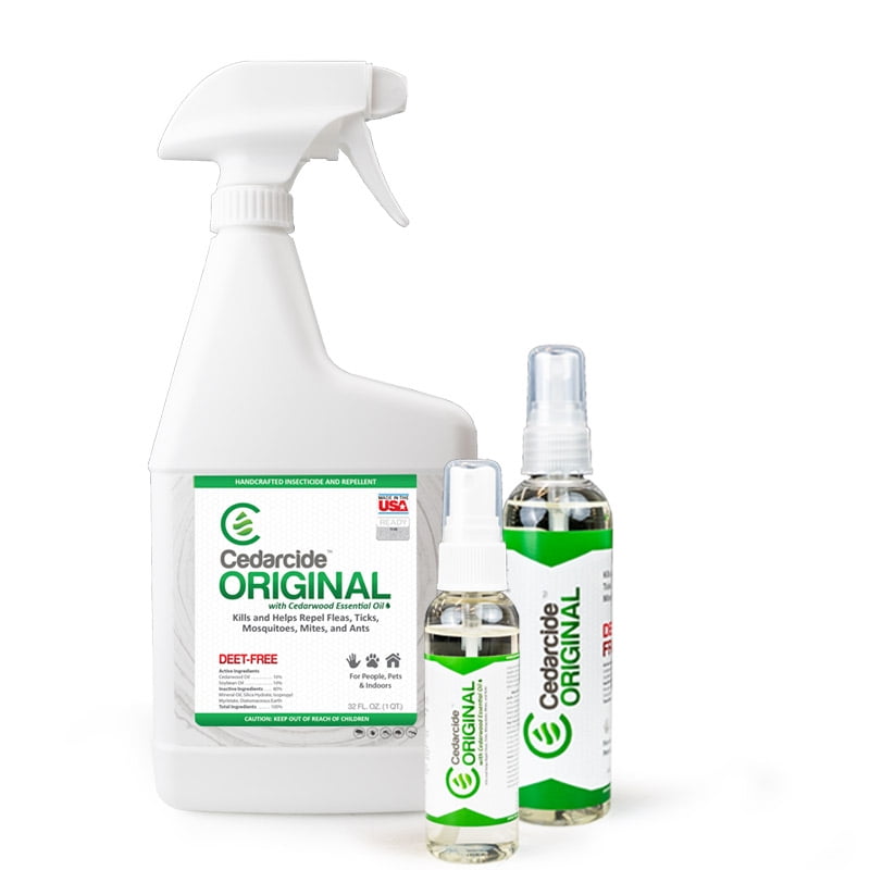 Cedarcide Original (Medium Kit) NonToxic Cedar Oil Insect Repellent Spray Kills and Repels