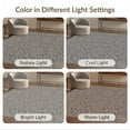 thumbnail image 7 of ODIKA 6'x9' Washable Area Rug Vintage Boho Trellis Scroll Border Distressed Faded Motifs Mauve Flowing Dynamic for Dining Room, Under Table, Office Décor, Non-Slip Chair-Friendly, 7 of 7