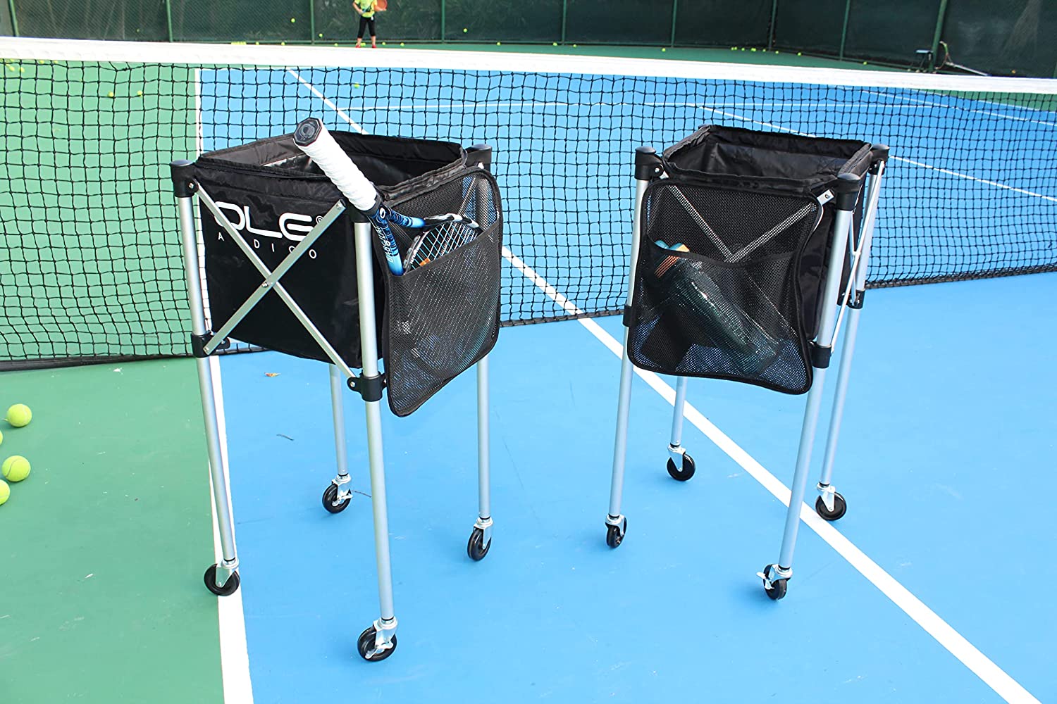 Buy FSROLTPI Tennis Ball Cart, Tennis Ball Hopper Basket, Tennis Ball