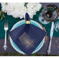 thumbnail image 5 of GZHJMY Happy Holiday Hanukkah Cloth Napkins, Set of 1 20 x 20 Inch Soft & Comfortable Polyester Dinner Napkins for Family, Restaurant, Parties, Holiday, 5 of 5