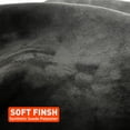 thumbnail image 6 of Black Car Suede Headliner Fabric 60" L × 60" W Foam Backing Material 1/9" 3mm DIY Home Auto Roof Repair Protect A/B/C Pillar Craft Car Interior Carpet Replacement 24.21 sqft, 6 of 6