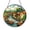 Acrylic 3.5 Inch, variant on River Village Landscape Stained Glass Suncatcher Window Hanging, Sunset Riverside Town Glass Sun Catcher Panel Decor, Scenic Window Ornament Hanging Art, Decorative Landscape Glass Window Decor