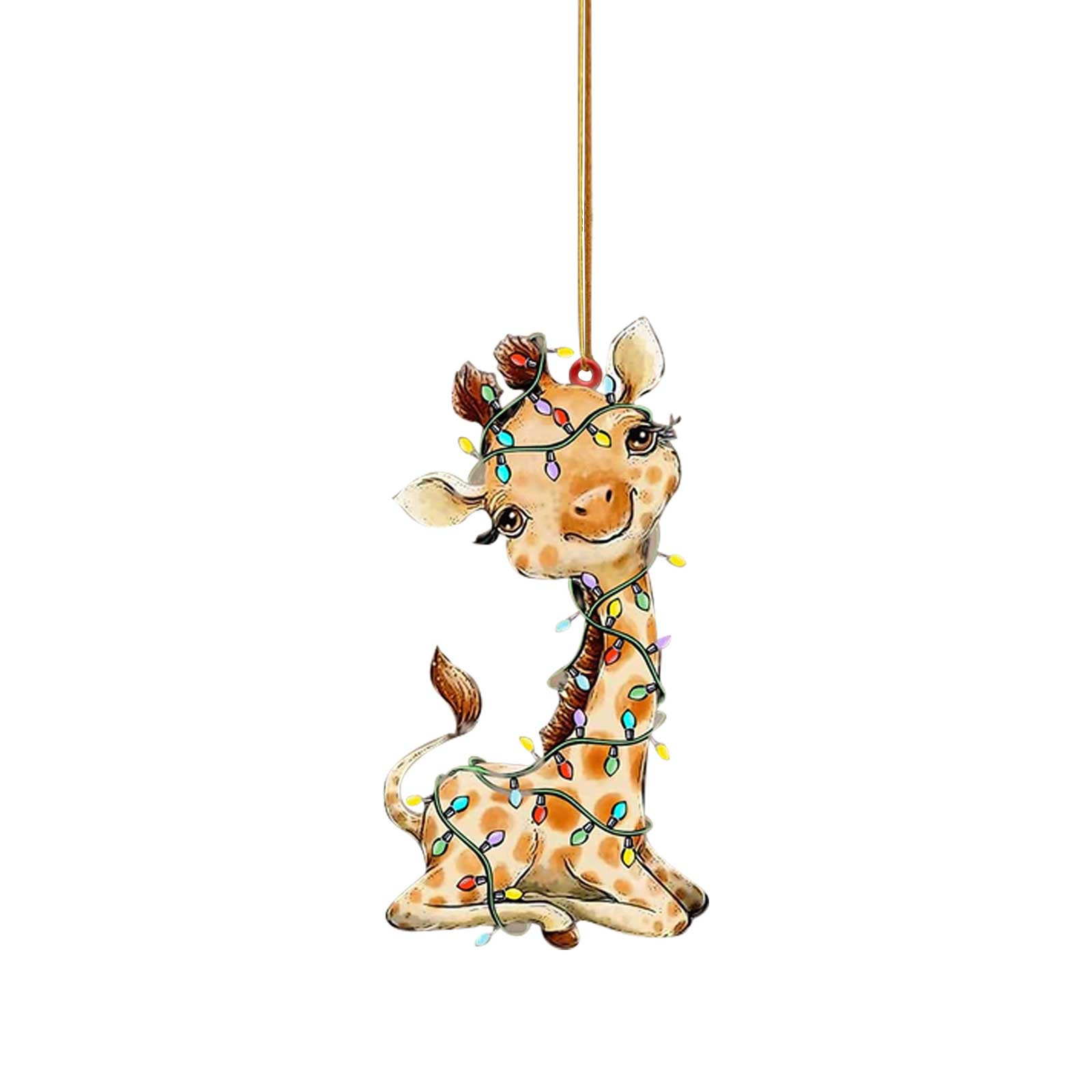 Heiheiup Pattern Small Animals Ornaments Hanging Decoration Gift