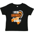 thumbnail image 3 of Inktastic I Wear Orange for My Daddy Leukemia Awareness Boys or Girls Toddler T-Shirt, 3 of 5