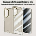 thumbnail image 6 of for Samsung Galaxy Z Fold 6 5G Case, Hinge Protection with Kickstand & Full Protective Built-in HD Screen Protector Anti-Slip Shockproof Phone Case for Z Fold 6, Lightgray, 6 of 6