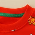 thumbnail image 5 of Zshosam Cute Christmas Sweatshirts for Teen Girls Outfits for Girls Kids Christmas Sweatshirt Comfortable Crewneck Loose Tops Size 5T 6T,(Red 5-6 Years), 5 of 5