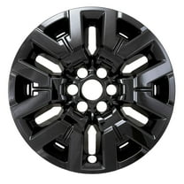 Coast To Coast IWCIMP504BLK IMPOSTOR ® WHEEL COVER; 17 Inch; 6 Y Spokes; Snap-On