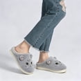 thumbnail image 7 of Ecetana Women's Cute Fuzzy Slippers Comfort Faux Fur Memory Foam Non-Slip House Slippers for Women, 7 of 7