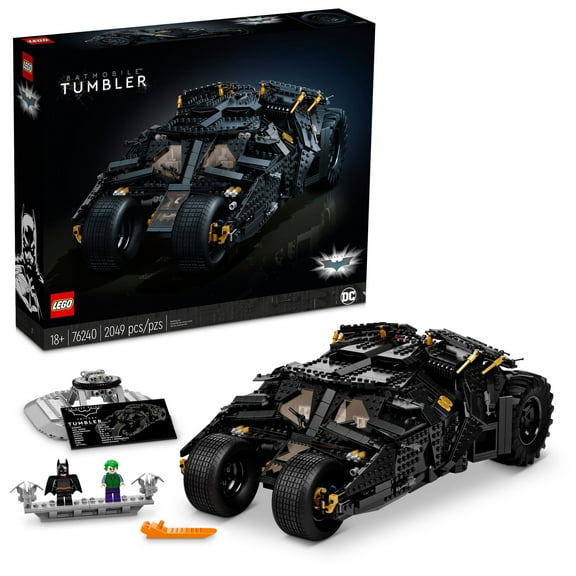 LEGO DC THE Batman Batmobile Tumbler 76240 Building Kit (2,049 Pieces)