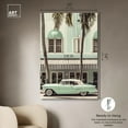 thumbnail image 5 of Art Remedy Retro Travel Photos Canvas, 36" x 54", Gallery Wrapped, Vintage Mint Green Cruise, 5 of 7