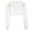 White, variant on Women Casual Vest Bra Cover Fish Net Hollow out Drawstring Micro Length Hoodie