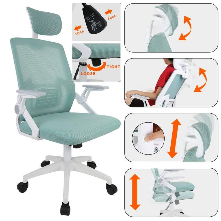 Argos Home Milton Mesh Ergonomic Office Chair Multiwood Office