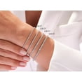 thumbnail image 2 of 4Ct TW 14k White or Yellow Gold Round-Cut Diamond Tennis Bracelet 7", 2 of 2