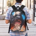 thumbnail image 5 of Anime Backpack, Jujutsu Kaisen Backpack, 17 Inch Laptop Backpack For College, Work, Daily, Large Capacity Travel Backpack, Waterproof Lightweight Book Bag, 5 of 8