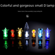 thumbnail image 3 of Luces LED decorativas para acuarios - Mini lámparas circulares multicolor con batería incluida  
Ideal para decoración de peceras, oficinas y hogar - Incluye pila AG13 (LR44)  
Material plástico, 3 of 7