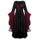 thumbnail image 3 of Disfraz Vintage de Halloween para mujer, vestido gótico de bruja, vampiro, fantasma, vestidos de fiesta estampados, fantasma Medieval, ropa de novia, 3 of 4