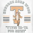 thumbnail image 2 of Junior's Winnie the Pooh Collegiate Tigger  Graphic Tee White X Large, 2 of 3