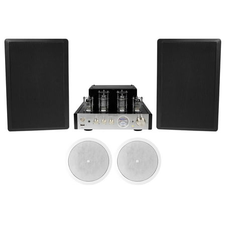 Tube Amplifier Home Theater Receiver 2 Jbl Ceiling 2 Black