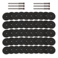 thumbnail image 2 of 106Pcs Disque de Coupe Renforcé en Fibre de Verre 32Mm avec Mandrins, 2 of 9