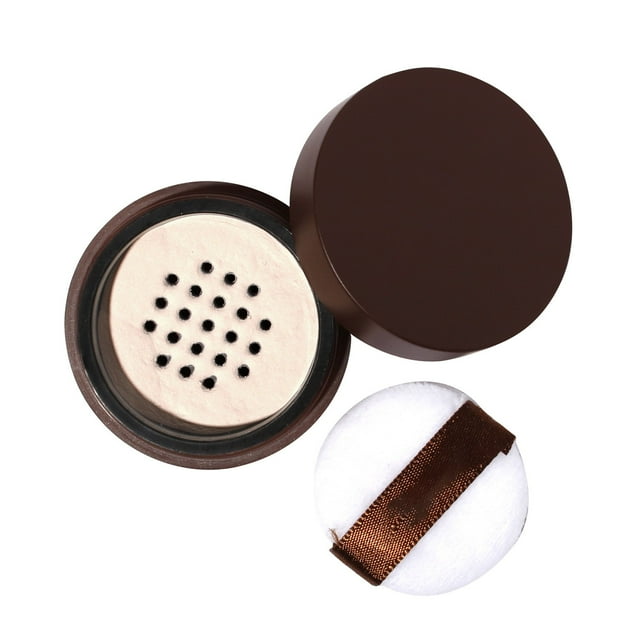 WIFKLSIIPG Translucent Setting Powder Finishing Makeup Loose Setting Powder Flash Friendly Translucent Powder Foundation Loose Face Powder Includes Velour Puff