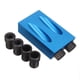 thumbnail image 5 of Eigraketly Carpintería de precisión fácil con práctico localizador de agujeros inclinados accesorios de taladro herramienta de carpintería Accesorios para bloques patrón juego de 7 piezas, 5 of 6