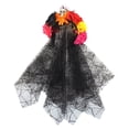thumbnail image 1 of Miangastore Voile d'Halloween Cerceaux Multi 1Ensemble 5.1x4.3in, 1 of 8