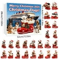 thumbnail image 3 of Advent Calendar 2025 Christmas Ornaments Dog Advent Calendar, 24 Double-Sided Printed Dog Boot Ornaments, Christmas Tree Decorations Set, 24 Days Countdown to Christmas Gifts for Kids Boys Girls, 3 of 8