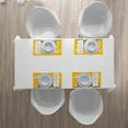 thumbnail image 4 of Ambesonne Yellow Place Mats Set of 4, Knight with Dragon, Standard Size, Yellow, 4 of 4