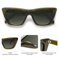 thumbnail image 4 of Gafas de Sol SOJOS Retro Ojo de Gato SJ2199 Polarizadas UV400 para Mujer, 4 of 5