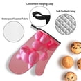 thumbnail image 3 of Sikiie Pink Balloon Puppy Art Oven Mitts and Pot Holders, Silicone Oven Gloves, Heat Resistant Oven Mitts 4Pcs Set, 3 of 6
