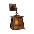 thumbnail image 2 of Meyda Tiffany 47748 Bungalow 9" Wide 1 Light Wall Sconce - Rust, 2 of 5