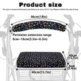 thumbnail image 6 of HELLHERO Festival Lanterns Back Rest Covers Improved Comfort Seat & Back Cover & Easy Install Gift Option for Unisex, 6 of 7