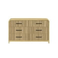 thumbnail image 4 of Picket House Furnishings Woodridge 6-Drawer Dresser in Natural, 4 of 9