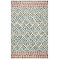 thumbnail image 5 of SAFAVIEH Aspen Maurice Geometric Wool Runner Rug, Green/Red, 2'3" x 7', 5 of 7