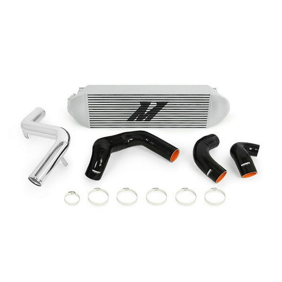 Mishimoto MMINT-FOST-13KPSL Performance Intercooler Kit Compatible With Ford Focus ST 2013-2018 Silver, Polished