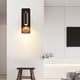 thumbnail image 4 of Cateissary Hogar AC 100-260V 7W Luz de pared ajustable Adorno 3000K Sala de estar Dormitorio Lámpara giratoria con puerto USB Decoración Iluminación y accesorios Oro negro Cateissary HA066252-03B, 4 of 6